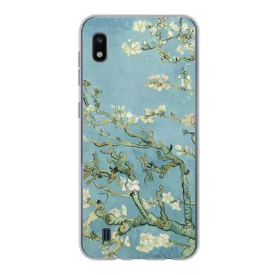 Produktbild von MuchoWow® Handyhülle Schutzhülle Hülle für Samsung Galaxy A10 Mandelblüte - Van Gogh - Kunst Silikon Softcase Handy Hülle - Schutzhülle