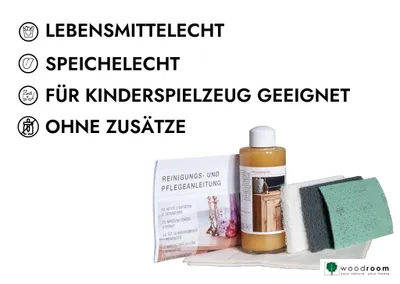 Produktbild von Woodroom Möbelpflegeöl-Set 6-teilig 150 ml farblos