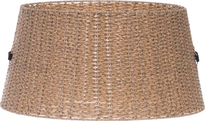 Produktbild von Abdeckung für Christbaumständer, 50 x 25 cm, Rattan-Optik