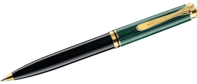 Produktbild von Pelikan Kugelschreiber K600 Schwarz-Gruen Etui
