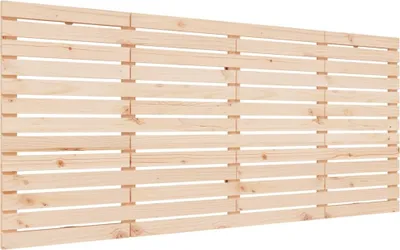 Produktbild von vidaXL Wand-Kopfteil 206x3x91,5 cm Massivholz Kiefer