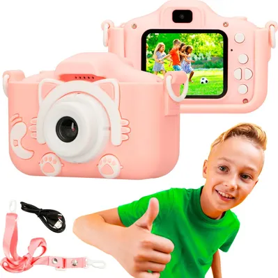 Produktbild von Extralink H27 Kinderkamera Dual Selfie 2 Zoll Display