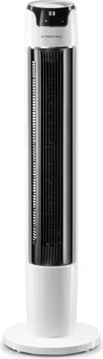 Produktbild von TROTEC Turmventilator Standventilator TVE 40 T mit 6 Geschwindigkeitsstufen, 45 Watt, 60°-Oszillation mit Abschaltfunktion, Timerfunktion, LED-Display und Touch-Bedienfeld, Geräuscharm