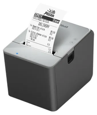 Zdjęcie produktu dla Epson C31CJ52103, bezpośrednio termiczny, 170 mm/s, Przewodowy i Bezprzewodowy, Czarny, Szary