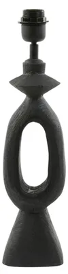 Immagine prodotto di Light & Living - lampada da tavolo - Django - nero - legno - apparecchio singolo - E27 - 7039112