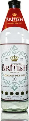Produktbild von British London Dry Gin Genf Vereinigtes Königreich 70.00 cl 37.5 %