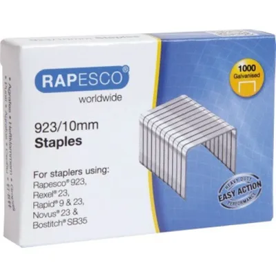 Image de RAPESCO Agrafes 923/10 zinguées 1.000 pièces