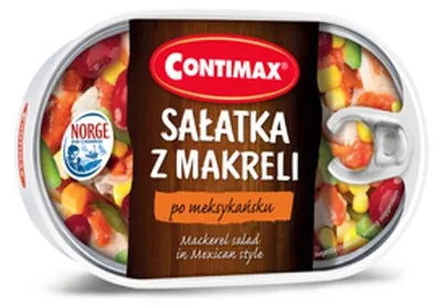 Zdjęcie produktu dla Sałatka z makreli po meksykańsku 170g Contimax