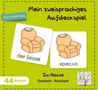 Obrázok produktu pre Moja dvojjazyčná hra, doma nemecko-ruská (detská hra)