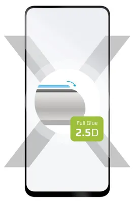 Imagen del producto de Protector de pantalla de vidrio templado FIXED, cobertura total, para Motorola Moto G23, color