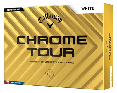 Produktbild von Callaway Chrome Tour (1 Dutzend) 12 Stück Weiß