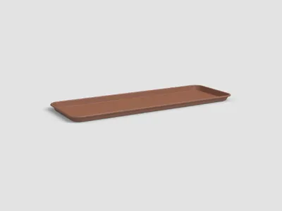Obrázok produktu pre Artevasi Capri Rectangular Saucer, Podšálka, Terakota, 1,4 L, 169 mm, 477 mm, 24 mm