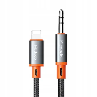 A product shot of two audio adapter cables against a white background.
