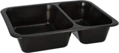 Obrázok produktu pre PAPSTAR 96553 20 PAPSTAR Mehrweg-Menüschalen 22,7 x 17,8 cm