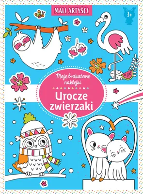 Obrázok produktu pre Moje brokatowe naklejki Urocze zwierzaki - Opracowanie Zbiorowe (Stickerbücher für Kinder auf Polnisch)