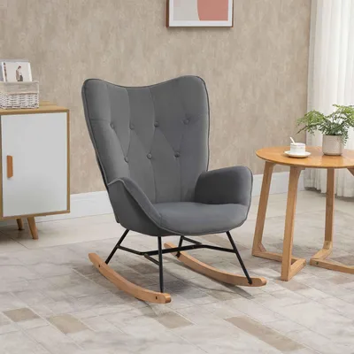 Immagine prodotto di Sedia a dondolo - Poltrona - Panchina a dondolo - Poltrona relax - Design ergonomico - Portata massima: 150 kg