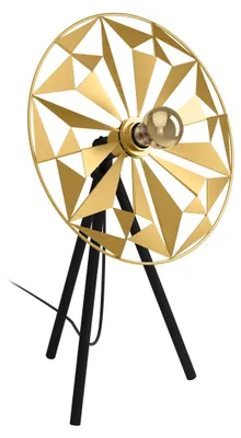Immagine prodotto di Eglo 43808 CASTANUELO E27 lampada da tavolo 370x270mm oro nero