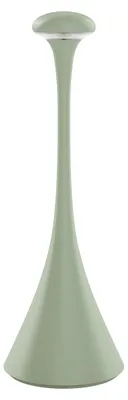 Obrázek produktu pro Dobíjecí stolní lampa Nudrop 292 mm stmívatelná IP54 pro vnitřní a venkovní použití šalvějově zelená
