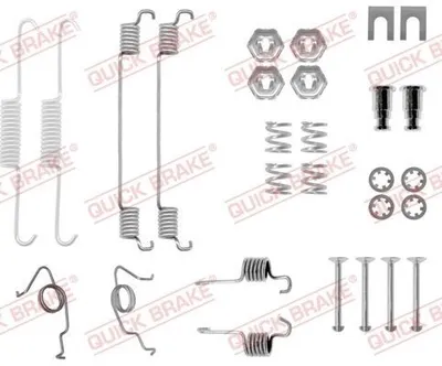 Produktbild von QUICK BRAKE Zubehörsatz Bremsbacken 105-0626 Hinten für FORD FIESTA II (FBD)