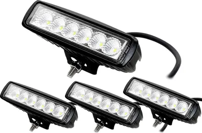 Immagine prodotto di Greenmigo 4X 18W IP67 LED luce da lavoro 12V 24V luce da lavoro LED offroad proiettore riflettore faro 1800LM