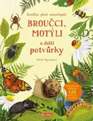 Produktbild von BROUČCI, MOTÝLI a další potvůrky – Kniha samolepek