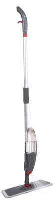 Immagine prodotto di Dirt Devil spray mop rotante a 360° - panno incluso - flacone di ricarica 640ML - per uso bagnato e asciutto - plastica - grigio