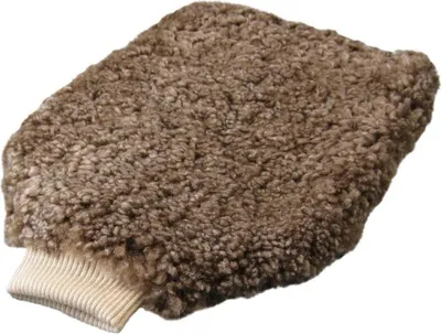 Produktbild von Heitmann Felle Lammfell Wärmflasche "Curly" Farbe Braun mit hellen Spitzen 411BS