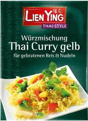 Produktbild von Lien Ying Würzmischung Thai Curry gelb, 13g