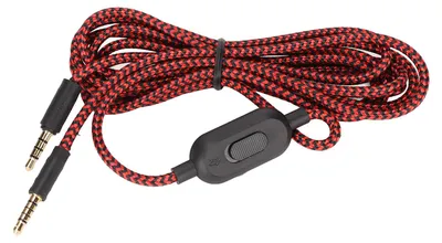 Immagine prodotto di Cavo per cuffie con microfono integrato, cavo di ricambio per auricolari con controllo del volume, compatibile con Logitech G433, G233, G Pro X, per PC e telefono