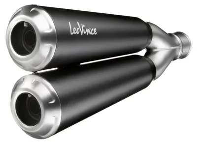 Immagine prodotto di Marmitta slip-on LeoVince GP Duals acciaio inox per SUZUKI SV 650 X