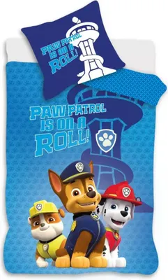 Produktbild von PAW Patrol Baby- Bettwäsche "on Roll" , 100x135cm