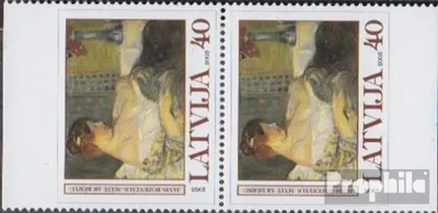 Produktbild von Briefmarken Lettland 2005 Mi 636Do/Du Paar (kompl.Ausg.) postfrisch Kunst
