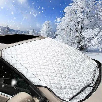 Produktbild von Auto-Vorrichtdecke, Universal für Autos und SUVs, 140 x 90 cm, schwarz, wasserdicht, für Schnee, Eis und Sonne