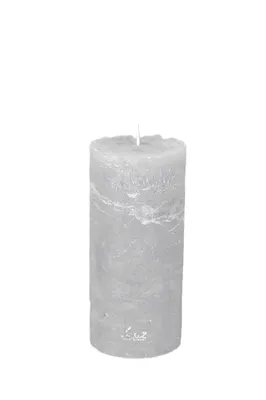 Produktbild von Rasteli Luz Your Senses Kerzenstecker Kerze grau D 7 cm H 15 cm