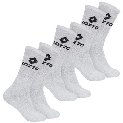 Produktbild von 43-46|Lotto Sportsocken Uni 3 Paar grau MSKZ10029-Grey