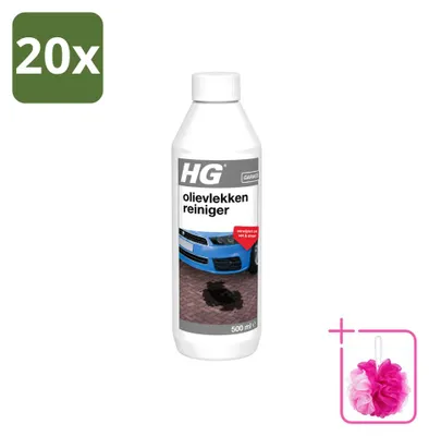 Produktbild von 20 x HG Olevlekkenreiniger – Entfernt Öl, Fett & Schmiere – 500 ml - Sparpackung - 20 Stücke