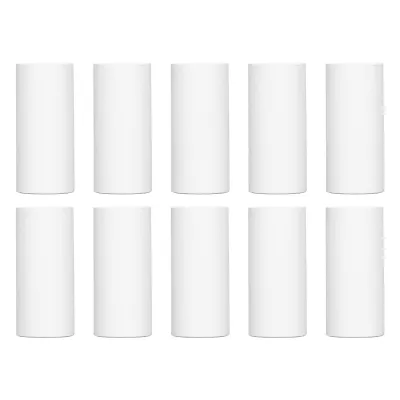 Obrázek produktu pro 10 rolí potisknutelného papíru, bílý, termosenzitivní, silný termopapír pro malé tiskárny