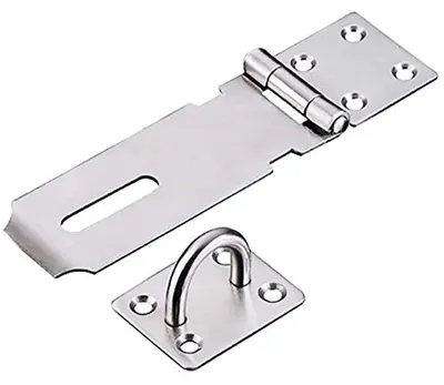 Immagine prodotto di Luchetto in acciaio inossidabile, serratura per porta con viti, 146x40 mm