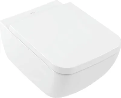 Immagine prodotto di Collaro, Villeroy & Boch, pack WC combiné, rectangulaire, suspendu, DirectFlush, 375x560x340mm, 4626HS01, 4626HS01