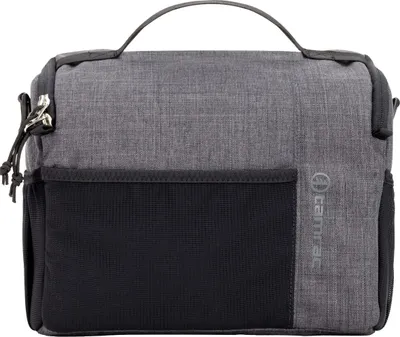 Produktbild von Tamrac TA-T1405 Tradewind Shoulder Bag, Kamera Tasche 3.6 schwarz/grau für kompakte DSLR-Kamera oder spiegellose Systemkamera, 17 x 10 x 17 cm