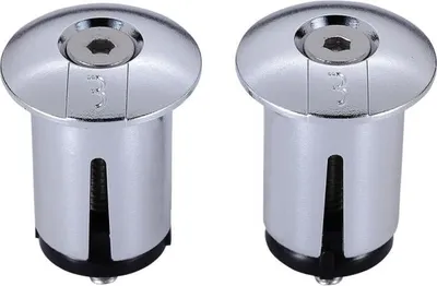 Produktbild von BBB Cycling BBB Endkappen ScrewOn (2pcs) chrom - sicherer Abschluss für Lenke....