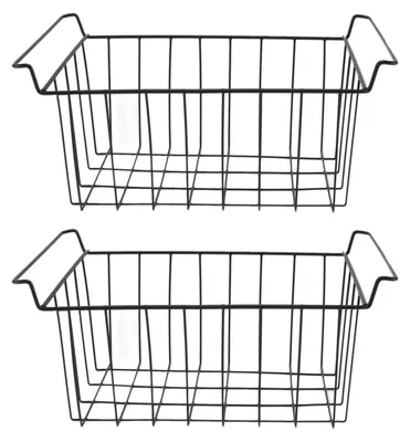 Gefrierkorb-Set 2er, verstellbar, 41,5x24,5x20 cm, Stahldraht