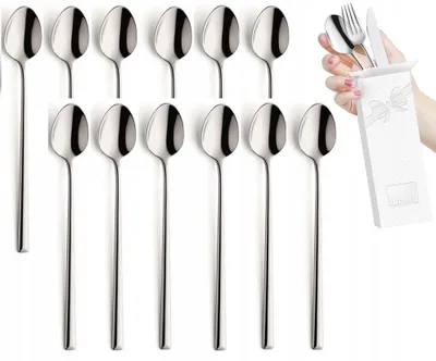 Produktbild von Amefa Metropole Langlöffel 12er Set für Latte & Dessert
