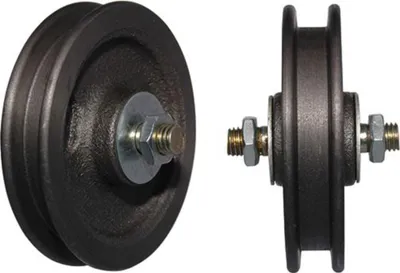 Obrázok produktu pre Valec posuvnej brány 75 mm oceľový pozinkovaný 35 kg 9/11 mm