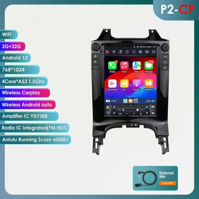 Immagine prodotto di Autoradio 2 DIN - Sistema stereo multimediale - Sistema di navigazione - Autoradio touchscreen - Sistema per cruscotto auto