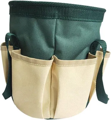 Immagine prodotto di Cassetta degli attrezzi pieghevole – Accessorio da giardino, grande capienza, attrezzi