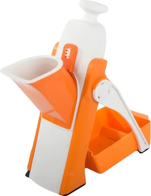 Obrázek produktu pro Verk 07252 Multifunkční struhadlo a kráječ na ovoce a zeleninu oranžové
