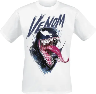 Produktbild von Spider-Man T-Shirt Herren Marvel Games - Spider-Man 2 - Venom Scratched weiß XXL