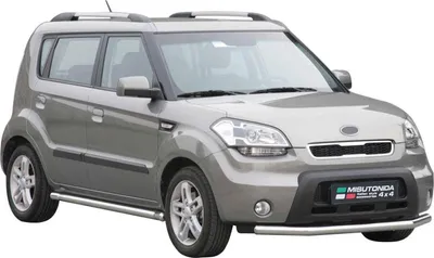 Produktbild von Stahl Seitenschweller Schwellerrohre für Kia Soul 2008-2014 Silber