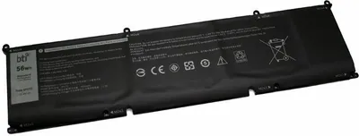 Produktbild von BTI 8FCTC-, 4650 mAh, 56 Wh, Lithium-Ion (Li-Ion), 11,4 V, Schwarz, 1 Stück(e)